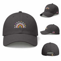 You're Safe With Me Baseball Cap LGBTQ Pride Ally Rainbow Heart