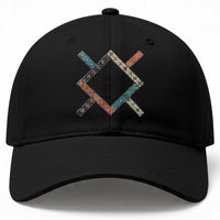 Northern Cheyenne Tribe Flag Montana Tribal Pattern Baseball Cap