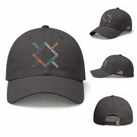 Northern Cheyenne Tribe Flag Montana Tribal Pattern Baseball Cap