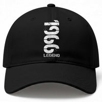 Vintage 1966 Legend Baseball Cap 60th Birthday Gifts Special Milestone
