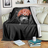 Not All Those Who Wander Are Lost Throw Blanket Compass Off Road Car - Wonder Print Shop
