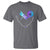 Suicide Prevention Awareness T Shirt He Will Always On My Mind Forever In My Heart Dragonfly Flower - Wonder Print Shop