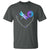 Suicide Prevention Awareness T Shirt He Will Always On My Mind Forever In My Heart Dragonfly Flower - Wonder Print Shop