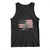 Dirt Bike Woman Rider Tank Top American Flag Motocross Biker