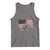 Dirt Bike Woman Rider Tank Top American Flag Motocross Biker