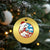 Funny Christmas Christmas Ornament Santa Tsunami Is Eating Ginger Bread Xmas - Wonder Print Shop