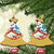 Funny Christmas Christmas Ornament Santa Tsunami Is Eating Ginger Bread Xmas - Wonder Print Shop