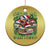 Funny Xmas Christmas Ornament Fishing You A Very Merry Fishmas Santa Hat - Wonder Print Shop