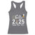 Hello 2025 Happy New Year Racerback Tank Top Snowman Firework New Year's Eve