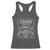 Funny Birthday Legends Were Born In 1965 Racerback Tank Top Vintage BDay Father's Day