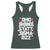 Funny Skibidi Rizz Gyatt Ohio Sigma Valentine's Day Racerback Tank Top