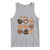 African American Proud Black History Month Tank Top Melanin Hearts