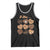 African American Proud Black History Month Tank Top Melanin Hearts