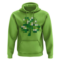Funny St Patricks Day Shamrock Building Blocks Bricks Hoodie