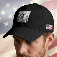 Heated Chivalry Medieval Knights Kissing LGBT Pride Baseball Cap