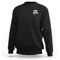 RN Registered Nurse Healthcare Caduceus Staff Sweatshirt