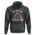 Breast Cancer Awareness Hoodie In October We Wear Pink Rainbow Heart Ribbon - Wonder Print Shop