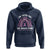 Breast Cancer Awareness Hoodie In October We Wear Pink Rainbow Heart Ribbon - Wonder Print Shop