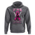 Breast Cancer Awareness Hoodie My Hero Is Now My Angel Pink Ribbon Cancer Warrior - Wonder Print Shop