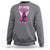 Breast Cancer Awareness Sweatshirt My Hero Is Now My Angel Pink Ribbon Cancer Warrior - Wonder Print Shop