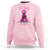 Breast Cancer Awareness Sweatshirt My Hero Is Now My Angel Pink Ribbon Cancer Warrior - Wonder Print Shop