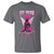 Breast Cancer Awareness T Shirt My Hero Is Now My Angel Pink Ribbon Cancer Warrior - Wonder Print Shop