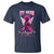 Breast Cancer Awareness T Shirt My Hero Is Now My Angel Pink Ribbon Cancer Warrior - Wonder Print Shop