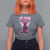 Breast Cancer Awareness T Shirt For Women My Hero Is Now My Angel Pink Ribbon Cancer Warrior - Wonder Print Shop