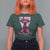 Breast Cancer Awareness T Shirt For Women My Hero Is Now My Angel Pink Ribbon Cancer Warrior - Wonder Print Shop