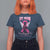 Breast Cancer Awareness T Shirt For Women My Hero Is Now My Angel Pink Ribbon Cancer Warrior - Wonder Print Shop