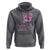 Breast Cancer Awareness Hoodie Flock you Cancer Flamingo Flower Pink Ribbon