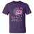 Breast Cancer Awareness T Shirt Flock you Cancer Flamingo Flower Pink Ribbon - Wonder Print Shop