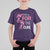 Breast Cancer Awareness T Shirt For Kid Walking For The Cure Pink Ribbon Footprints - Wonder Print Shop