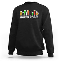 Celebrate Diversity St Patricks Day Beer Drinking Sweatshirt