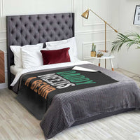 Funny Irish Beer Drinking Throw Blanket Daddy Needs A Beoir Fathers Day