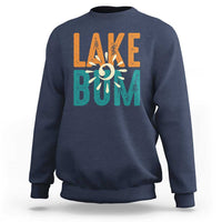Funny Lake Bum Summer Vacation Sweatshirt Lake Life Sun Light - Wonder Print Shop