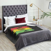 Three Birds Rasta Jamaica Reggae Music Throw Blanket - Wonder Print Shop
