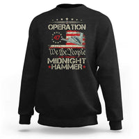 Operation Midnight Hammer Sweatshirt Bomber Jet Vintage Betsy Ross Flag - Wonder Print Shop
