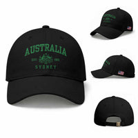 Australia Sydney Est 1901 Baseball Cap Commonwealth Vintage Crest