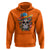 Day Of The Dead Hoodie Sugar Skull Dia De Los Muertos Halloween Flower