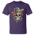 Day Of The Dead T Shirt Sugar Skull Dia De Los Muertos Halloween Flower - Wonder Print Shop