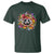 Day Of The Dead T Shirt Pumpkin Sugar Skull Halloween Flowers - Wonder Print Shop