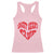 Funny Valentine's Day Sweet Heart Club Racerback Tank Top