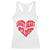 Funny Valentine's Day Sweet Heart Club Racerback Tank Top