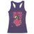 Funny Anti Valentine's Day Racerback Tank Top In My Self Love Era Skeleton Hearts