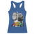 Martin Luther King Malcolm X Racerback Tank Top A Dreamer A Revolutionary Black Leaders