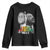 Martin Luther King Malcolm X Youth Sweatshirt A Dreamer A Revolutionary Black Leaders