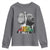 Martin Luther King Malcolm X Youth Sweatshirt A Dreamer A Revolutionary Black Leaders