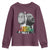 Martin Luther King Malcolm X Youth Sweatshirt A Dreamer A Revolutionary Black Leaders