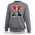 Malcolm X Black History Month Black Liberation Flag Sweatshirt